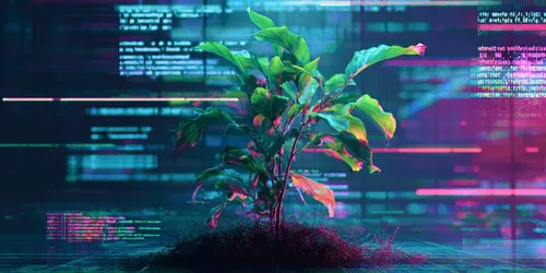 plant_on_cybernetic_background
