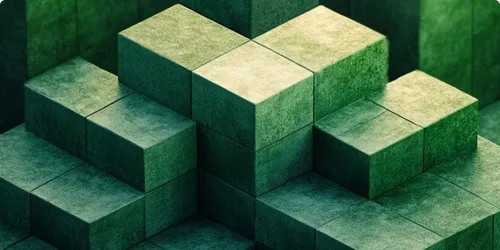 blocks shaped like bazel logo